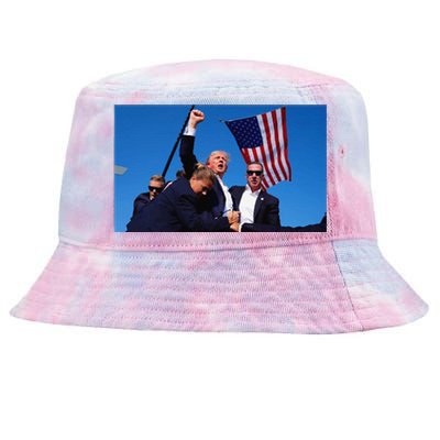 Trump Assassination Attempt Fight! Tie-Dyed Bucket Hat