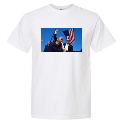 Trump Assassination Attempt Fight! Garment-Dyed Heavyweight T-Shirt