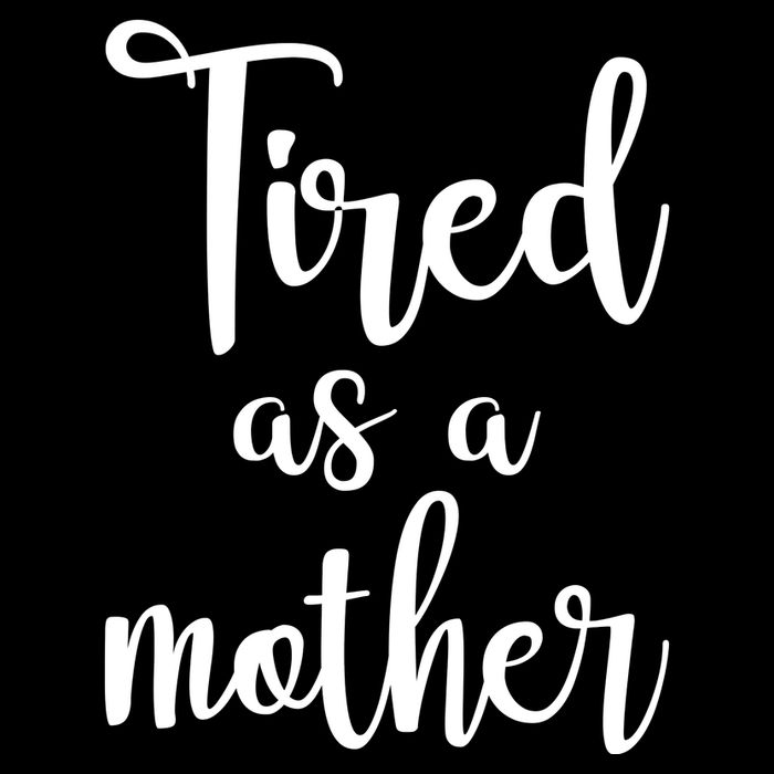 Tired As A Mother Funny Daily Commute Backpack