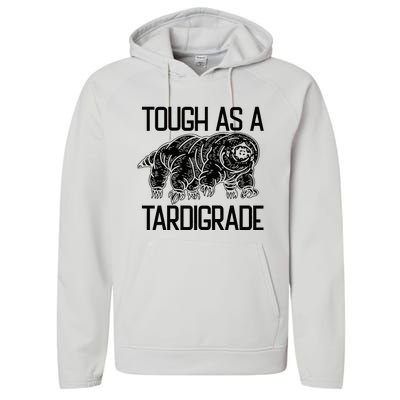 Tough As A Tardigrade Water Bear Tough As A Tardigrade Performance Fleece Hoodie