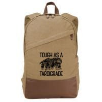 Tough As A Tardigrade Water Bear Tough As A Tardigrade Cotton Canvas Backpack