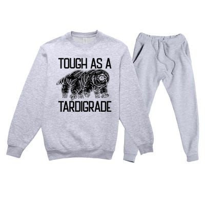 Tough As A Tardigrade Water Bear Tough As A Tardigrade Premium Crewneck Sweatsuit Set