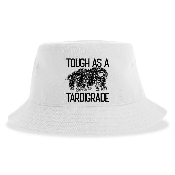Tough As A Tardigrade Water Bear Tough As A Tardigrade Sustainable Bucket Hat