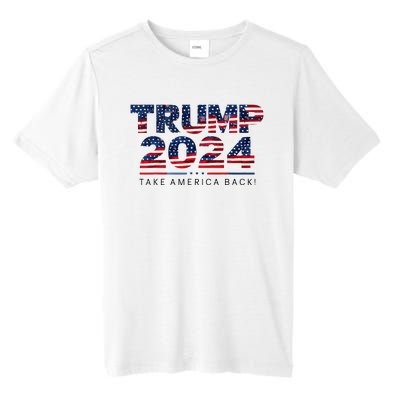 Take America Back Daddys Home Trump Bootleg Style Tall Fusion ChromaSoft Performance T-Shirt