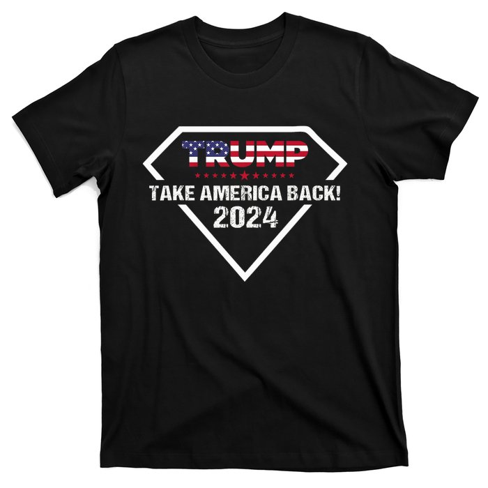 Take America Back American Flag | Trump 2024 T-Shirt