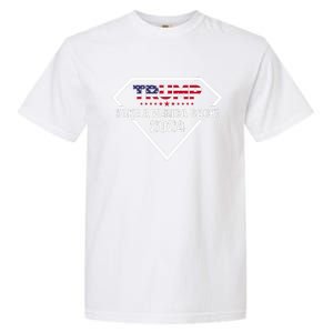 Take America Back American Flag | Trump 2024 Garment-Dyed Heavyweight T-Shirt