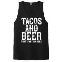 TACOS AND BEER Drinking Drunk Cinco De Mayo Gift PosiCharge Competitor Tank