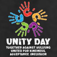 Together Against Bullying Orange Anti Bullying Unity Day Kids Adult Drive Performance Visor