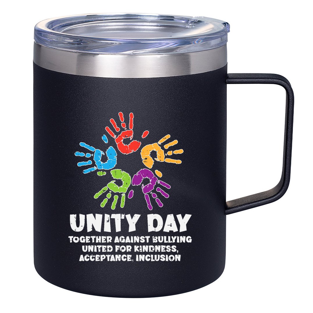 Together Against Bullying Orange Anti Bullying Unity Day Kids 12oz Stainless Steel Coffee Mug