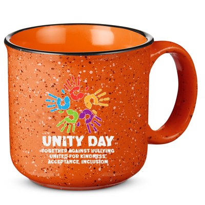 Together Against Bullying Orange Anti Bullying Unity Day Kids 15oz Campfire Ceramic Mug