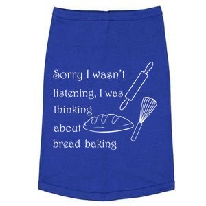 Thinking About Bread Baking Funny Cooking Chef Gift Doggie Tank