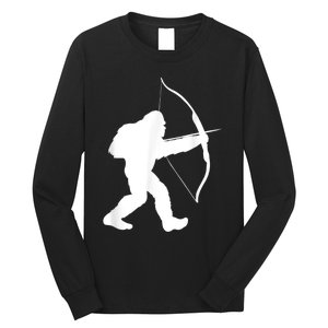 Traditional Archery Bigfoot Recurve Bow Lovers Long Sleeve Shirt