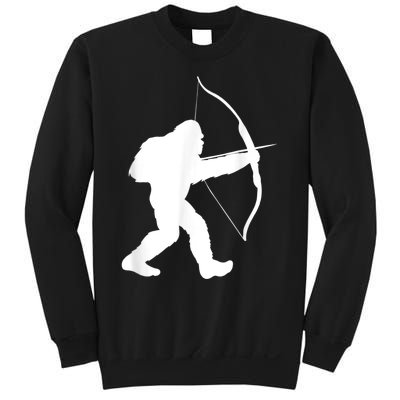 Traditional Archery Bigfoot Recurve Bow Lovers Sweatshirt