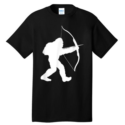 Traditional Archery Bigfoot Recurve Bow Lovers Tall T-Shirt