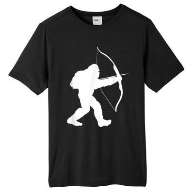 Traditional Archery Bigfoot Recurve Bow Lovers Tall Fusion ChromaSoft Performance T-Shirt