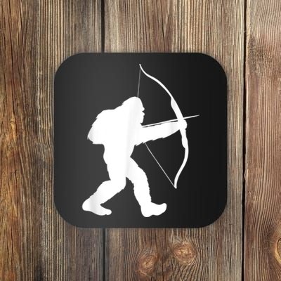 Traditional Archery Bigfoot Recurve Bow Lovers Coaster