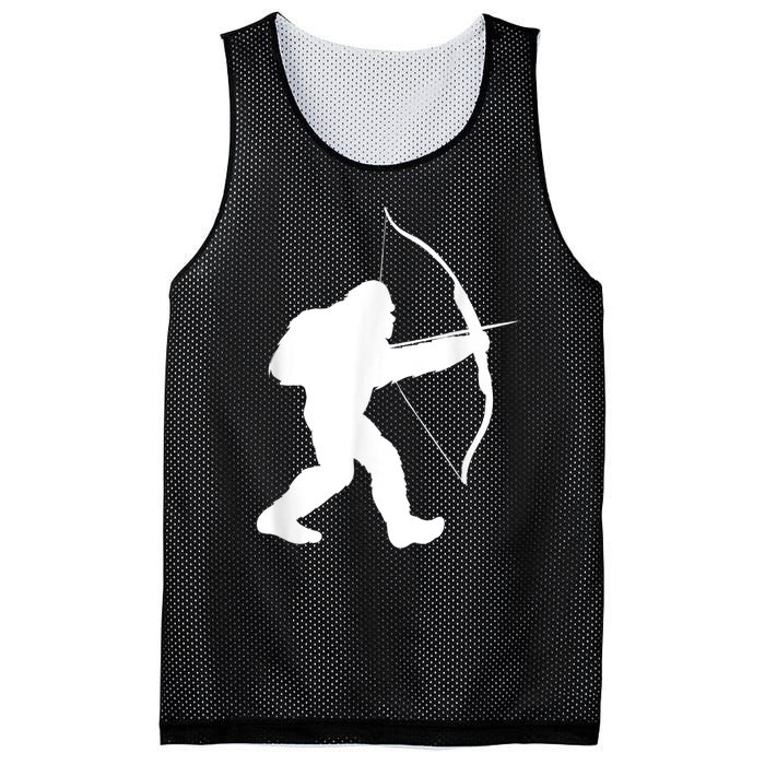 Traditional Archery Bigfoot Recurve Bow Lovers Mesh Reversible Basketball Jersey Tank