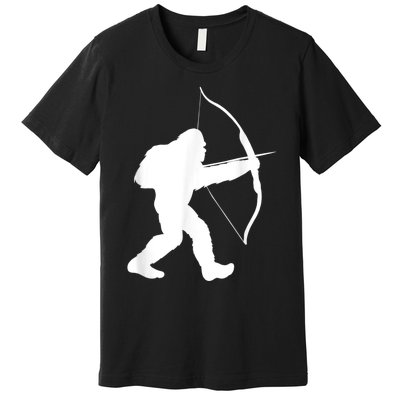 Traditional Archery Bigfoot Recurve Bow Lovers Premium T-Shirt