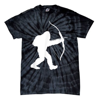 Traditional Archery Bigfoot Recurve Bow Lovers Tie-Dye T-Shirt