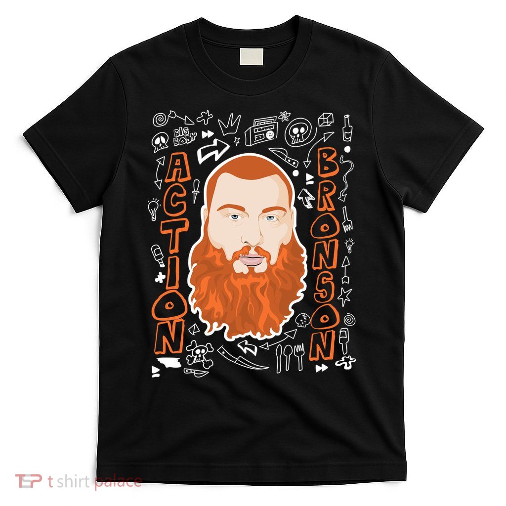 The Action Bronson Cool Vector Design T-Shirt