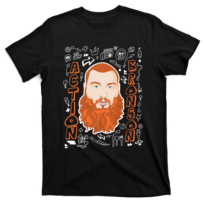 The Action Bronson Cool Vector Design T-Shirt