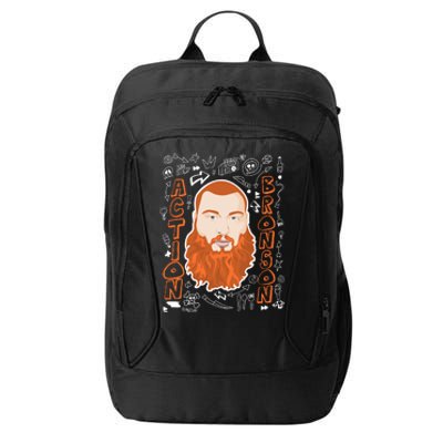 The Action Bronson Cool Vector Design City Backpack