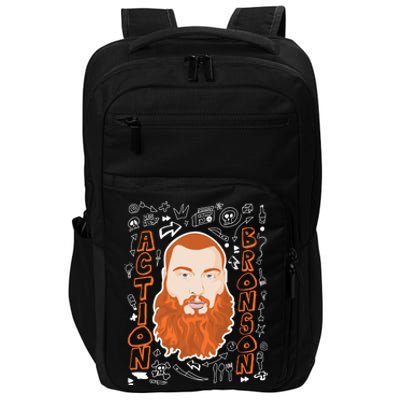 The Action Bronson Cool Vector Design Impact Tech Backpack