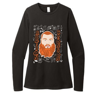 The Action Bronson Cool Vector Design Womens CVC Long Sleeve Shirt