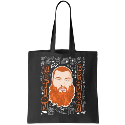 The Action Bronson Cool Vector Design Tote Bag