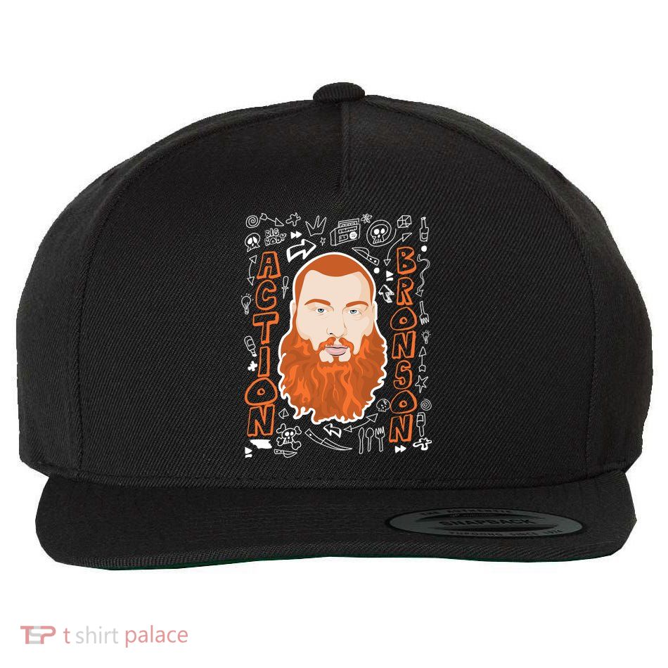 The Action Bronson Cool Vector Design Wool Snapback Cap