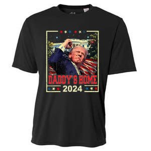 Take America Back 2024 Donald Trump 2024 DaddyS Home Trump Cooling Performance Crew T-Shirt