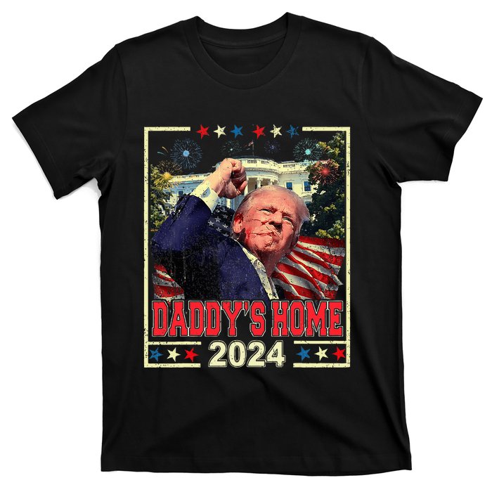 Take America Back 2024 Donald Trump 2024 DaddyS Home Trump T-Shirt