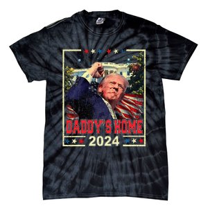 Take America Back 2024 Donald Trump 2024 DaddyS Home Trump Tie-Dye T-Shirt