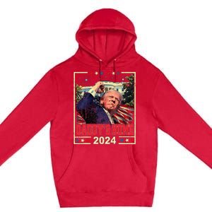 Take America Back 2024 Donald Trump 2024 DaddyS Home Trump Premium Pullover Hoodie