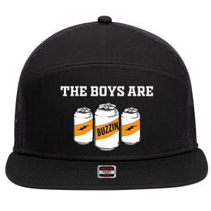 The Are Buzzin Hanging With The 7 Panel Mesh Trucker Snapback Hat