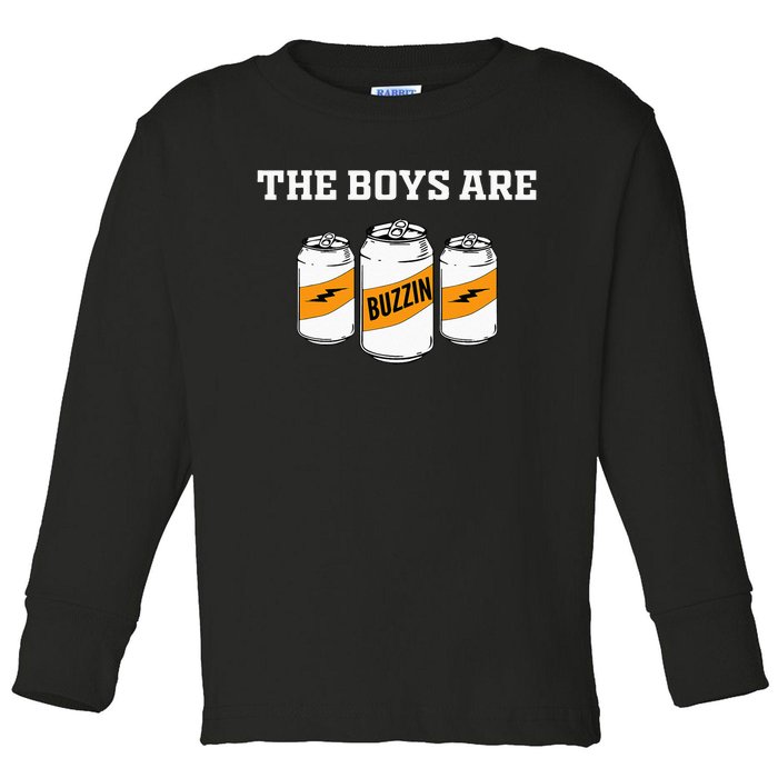 The Are Buzzin Hanging With The Toddler Long Sleeve Shirt