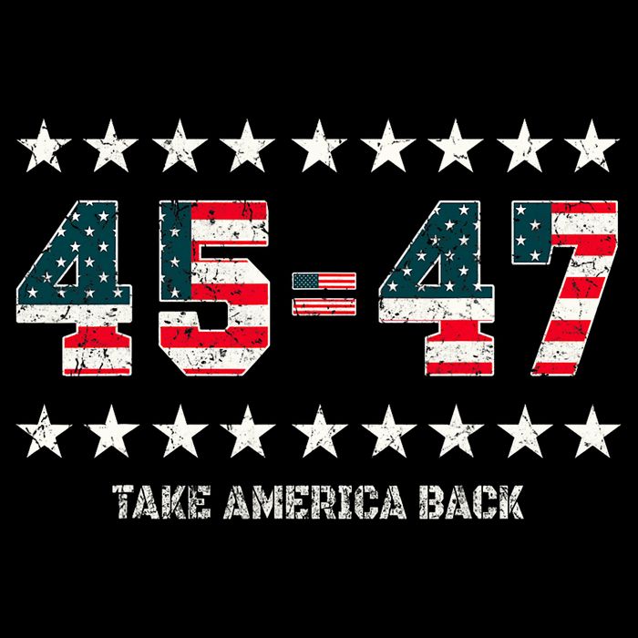 Take America Back Trump 2024 Stars 45 47 Usa President Impact Tech Backpack
