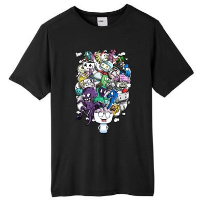 The Artist Brain Tall Fusion ChromaSoft Performance T-Shirt