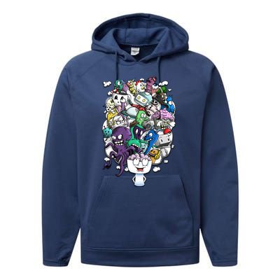 The Artist Brain Performance Fleece Hoodie