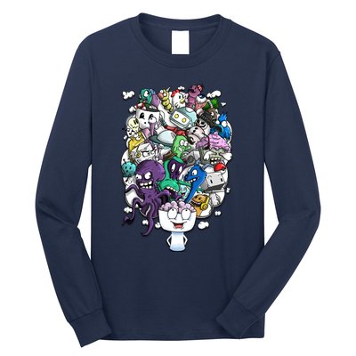 The Artist Brain Long Sleeve Shirt