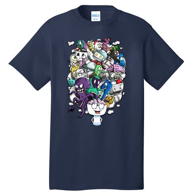 The Artist Brain Tall T-Shirt