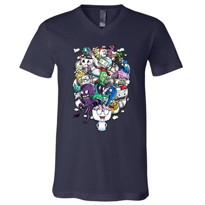 The Artist Brain V-Neck T-Shirt