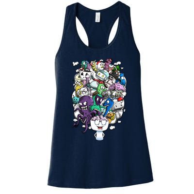 The Artist Brain Women's Racerback Tank