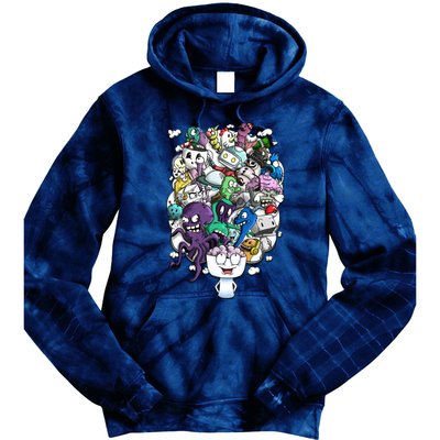 The Artist Brain Tie Dye Hoodie