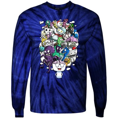 The Artist Brain Tie-Dye Long Sleeve Shirt