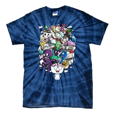 The Artist Brain Tie-Dye T-Shirt