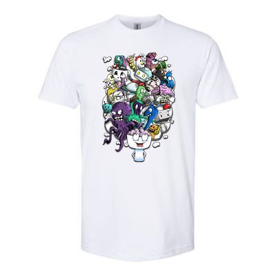 The Artist Brain Softstyle CVC T-Shirt