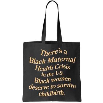 There’S A Black Maternal Health Crisis In The Us Bag