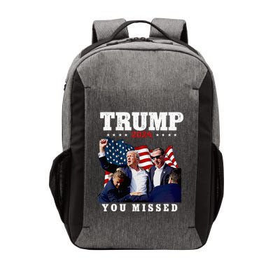 Trump Assasination Bloody Ear Bleeding Butler Pa Trump Vector Backpack