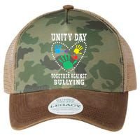 Together Against Bullying Orange Anti Bully Unity Day Legacy Tie Dye Trucker Hat